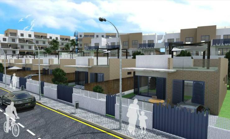 Koop een villa op plan in La Zenia, Costa Blanca.