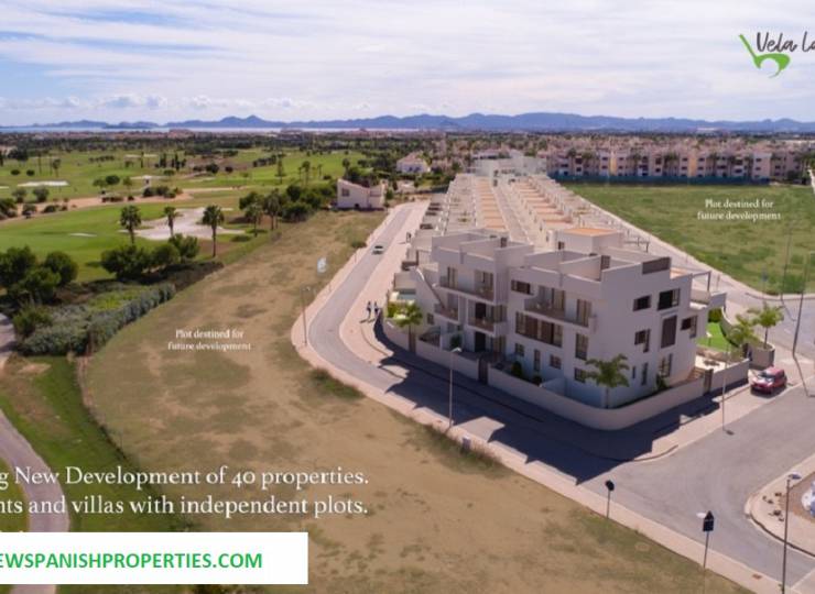 NEW BUILD APARTMENTS FOR SALE RODA GOLF -  LOS ALCAZARES